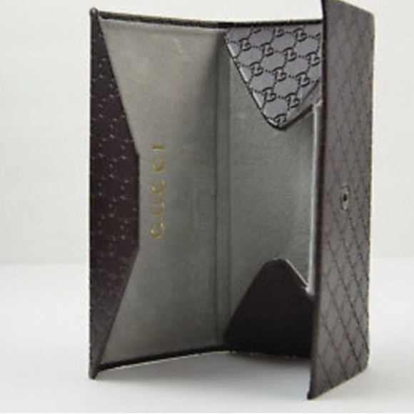 Gucci Brown Trifold Sunglasses case - Picture 2 of 4